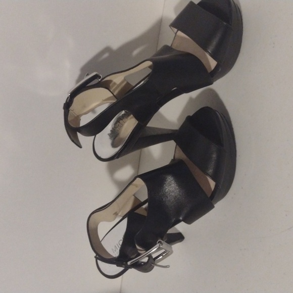 Michael Kors black platform heels size 6 - Picture 1 of 16